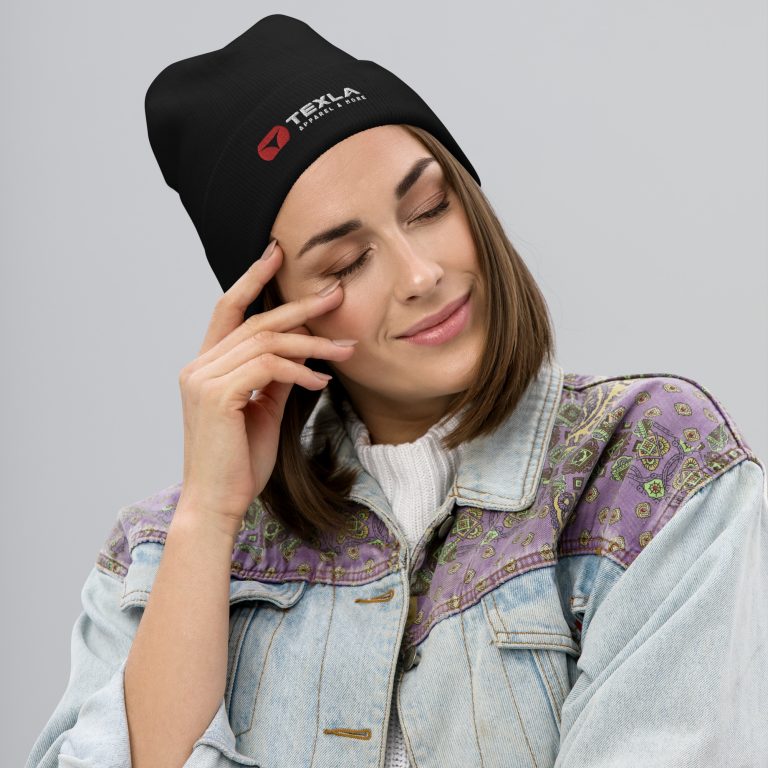 Embroidered Beanie texla