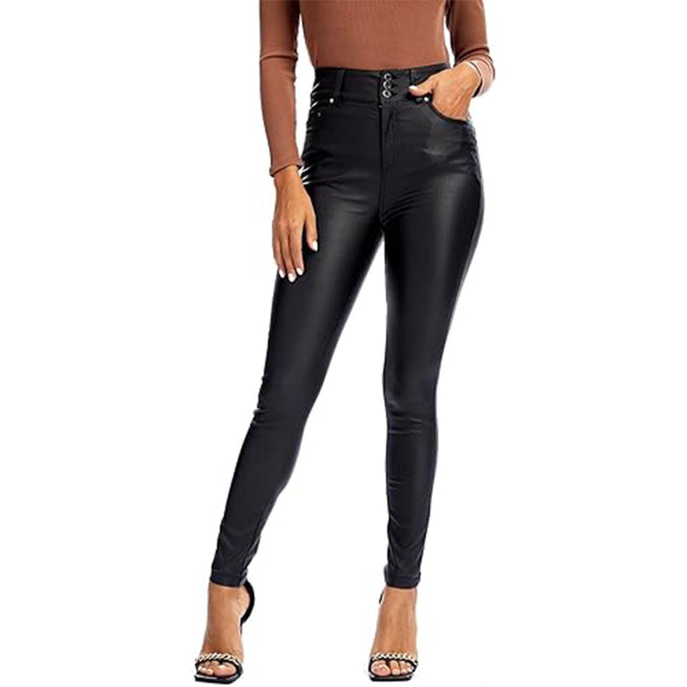 Women Leather Legging Pants