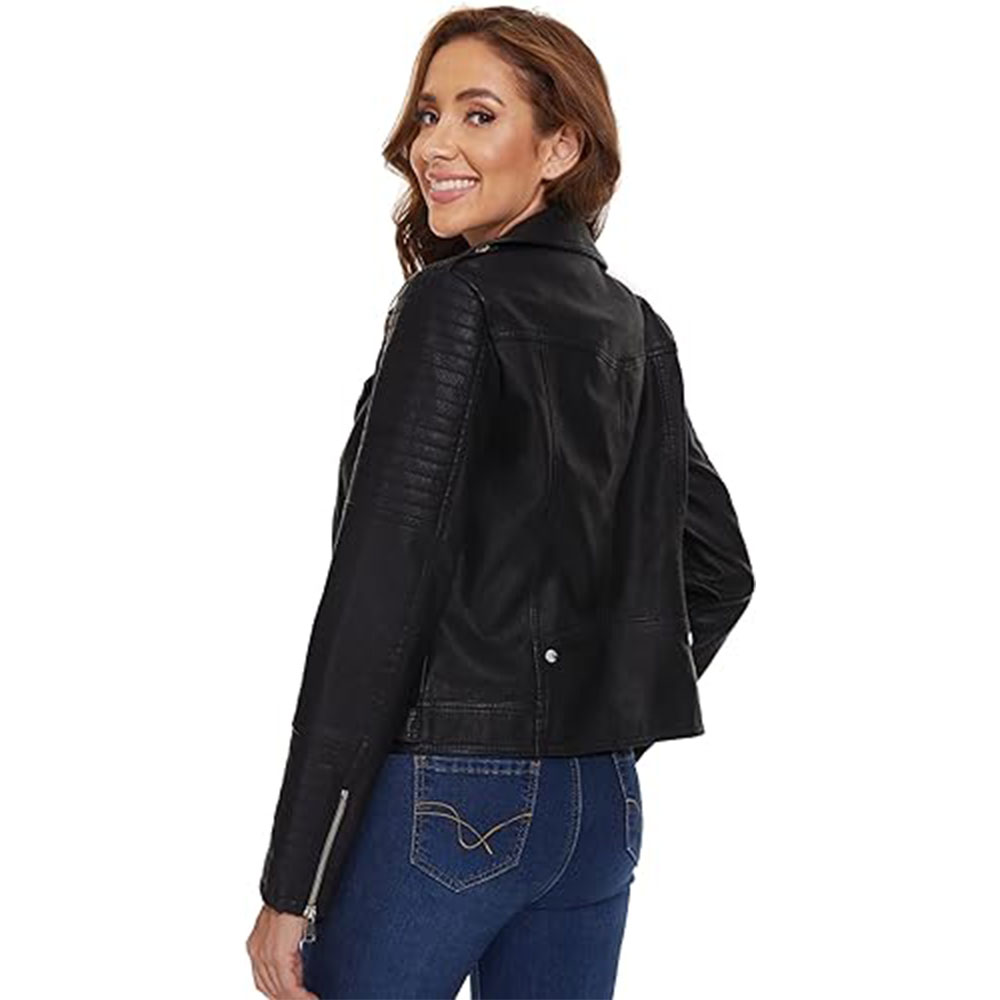 100% Sheep Leather Women Jacket