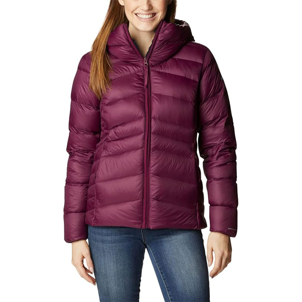 Women Down Hooded Jacket