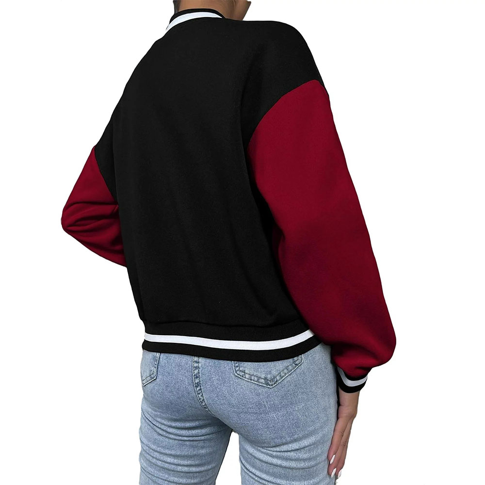 Varsity Long Sleeve Women Jackets