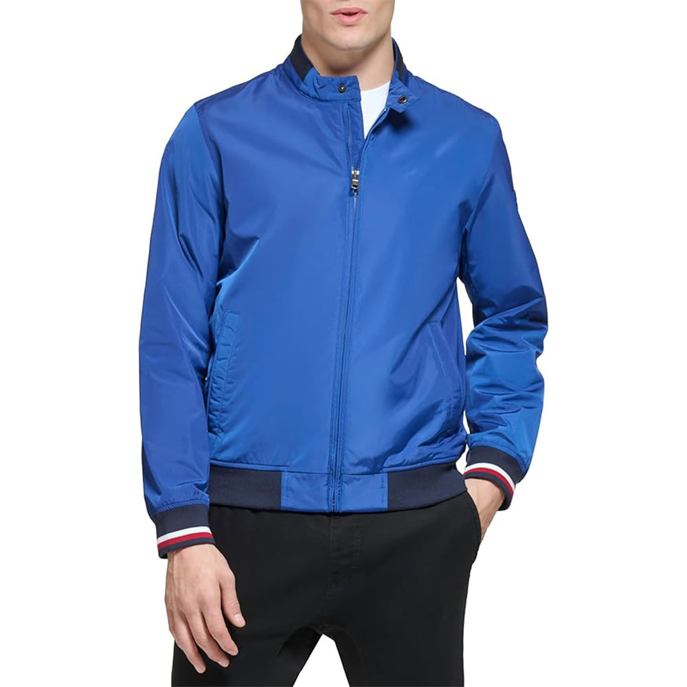 Florescent Blue Men’s Varsity Jacket