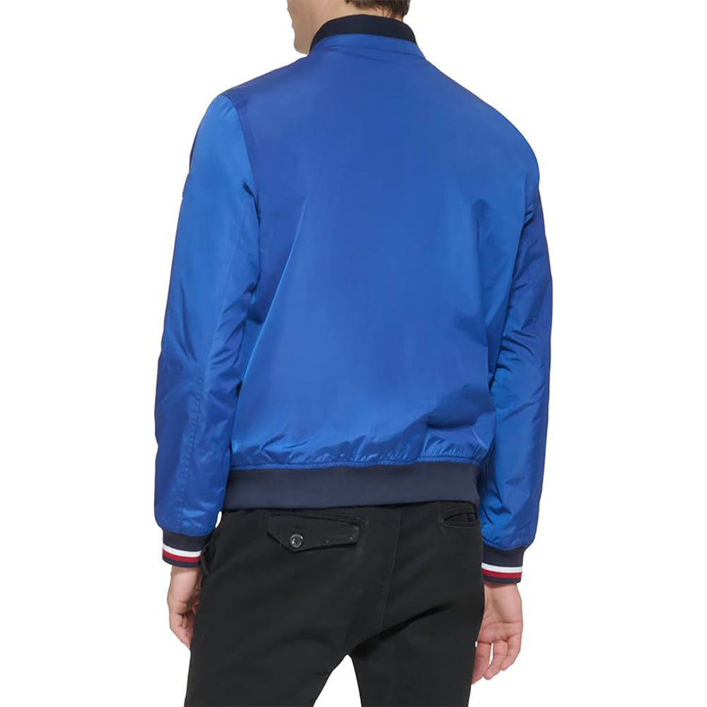 Florescent Blue Men’s Varsity Jacket